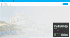 Desktop Screenshot of hotelecodelmare.com